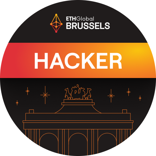 ETHGlobal Brussels 2024 Hacker (certified in Brussels)